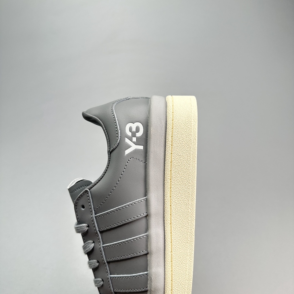 adidas AD Y-3 HICHO Leather low-top รองเท้าผ้าใบกลางแจ้งกันลื่นระบายอากาศแฟชั่นกลางแจ้งรองเท้าลำลอง