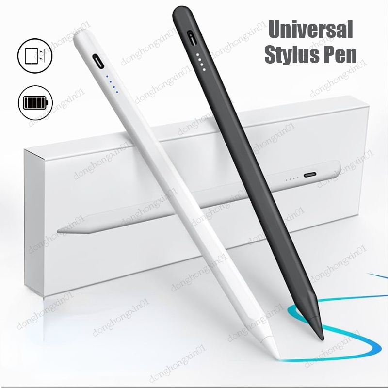 ปากกาสไตลัส พร้อมสายชาร์จ สําหรับ Samsung Galaxy Tab A9 Plus 11 A9 8.7 2023 Tab S9 FE Plus 12.4 S9 S8 Plus S7 FE A8 A7 S6 S7 Lite