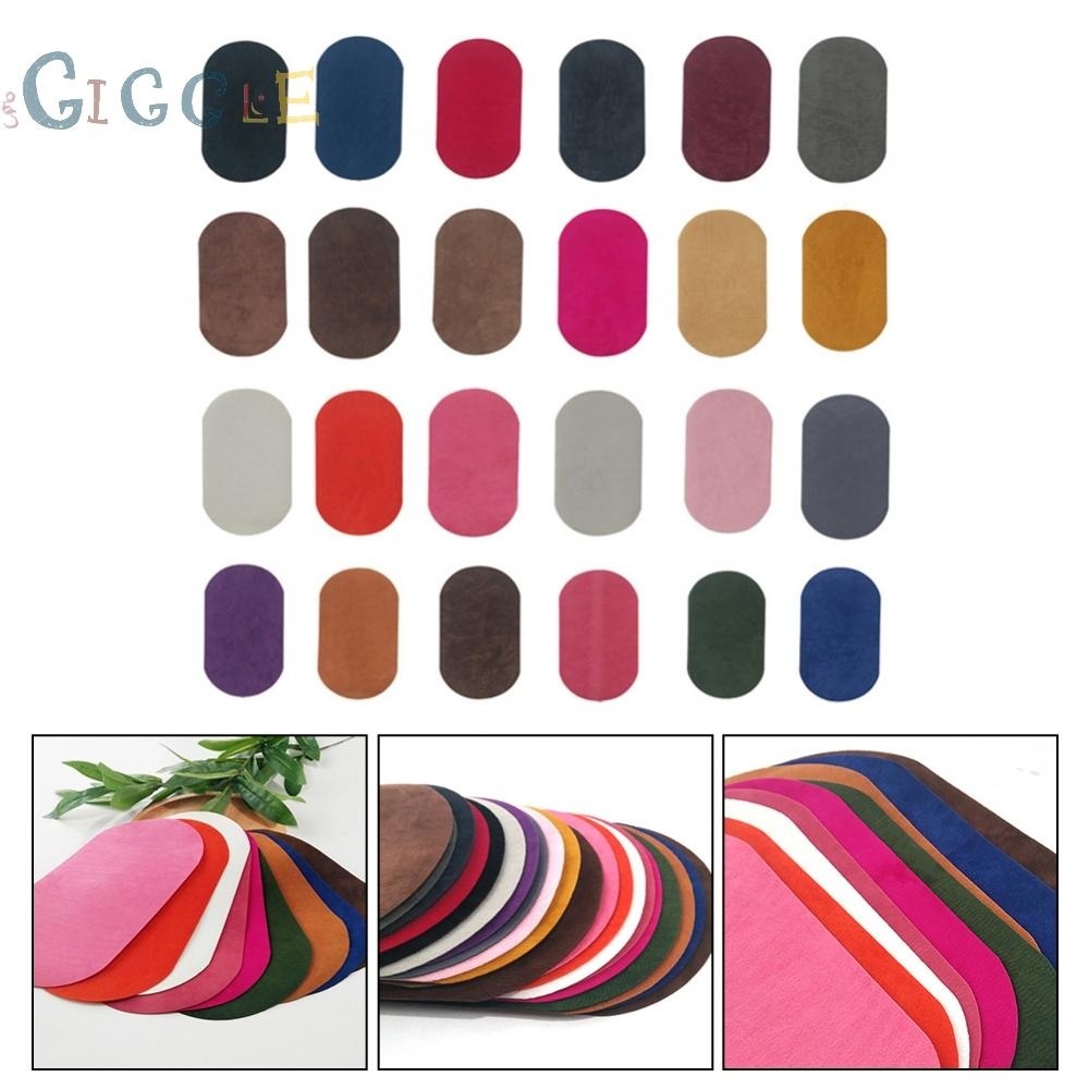 Repair Patch Kit Multicolor Repair Elbow Knee Suede Fabric Iron-on Patch
