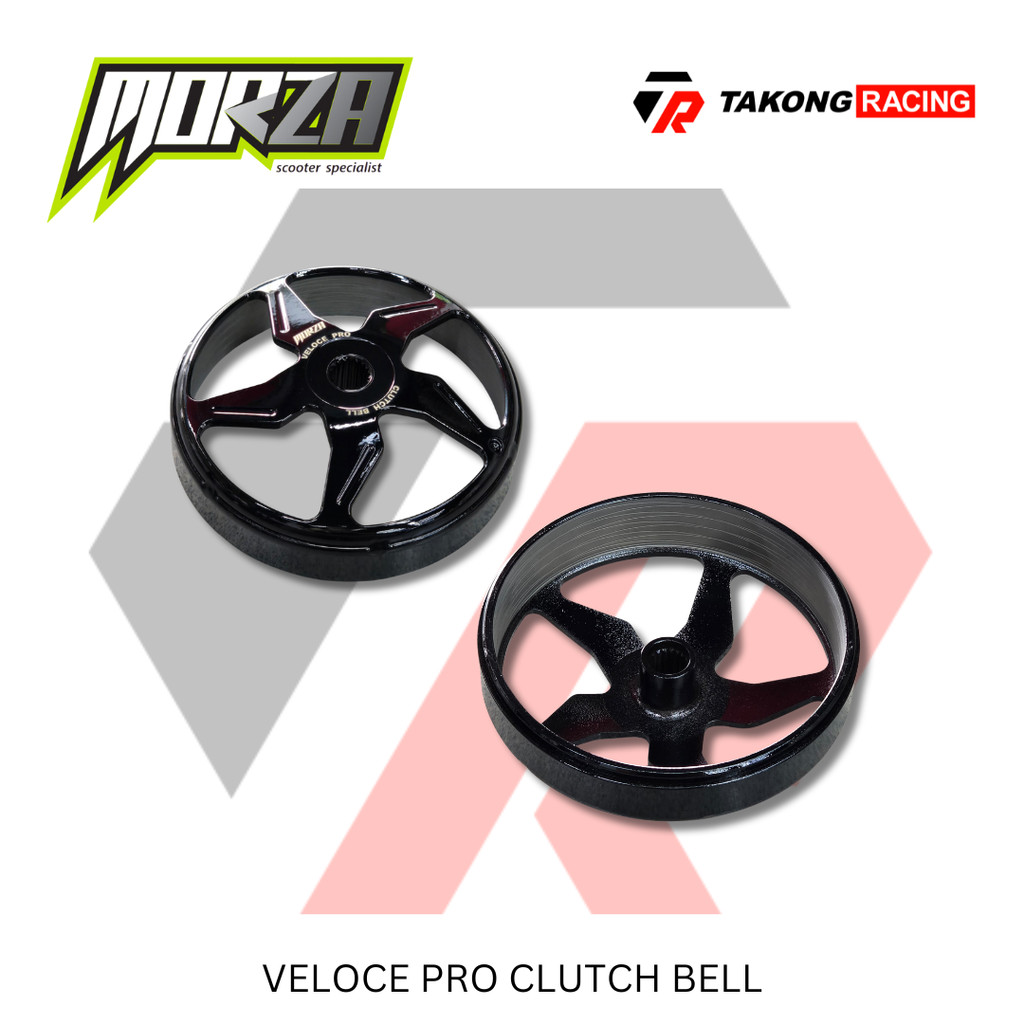 Morza Racing Veloce Pro Clutch Bell - NVX V1 / NVX V2 / NMAX V2 / VARIO150 / VARIO160 / ADV150 / ADV