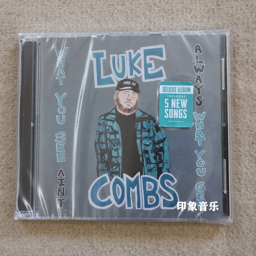 现货 Luke Combs What You See Aint 2CD JCP2