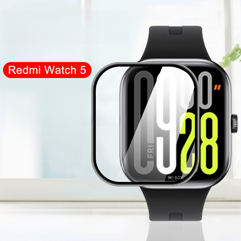 ตัวป้องกันหน้าจอสําหรับ Xiaomi Redmi Watch 5 HD Anti-scratch Full Coverage ฟิล์มป้องกันหน้าจออุปกรณ์เสริม (ไม่ใช่กระจก)