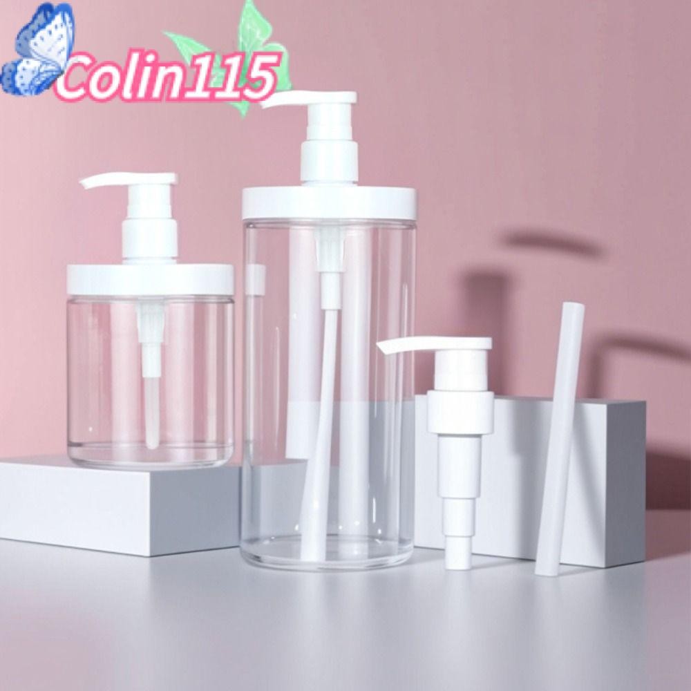[COLIN115]ขวดปั๊มสเปรย์✨ ขวดสระผม-ครีมนวด 500/1000ml ปากกว้าง | PET ปลอดภัย ใช้ซ้ำได้ | ของขวัญห้องน้ำสุดหรู 2024