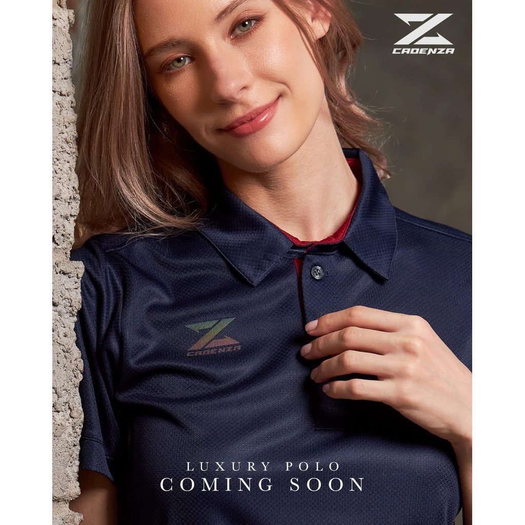 CADENZA เสื้อโปโลชายหญิง LUXURY POLO รหัส CDL-17 UNISEX S2 แท้100% - รูปที่ 5