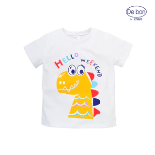 DEBON เสื้อยืดแขนสั้นสำหรับ 6 เดือน - 4 ขวบ