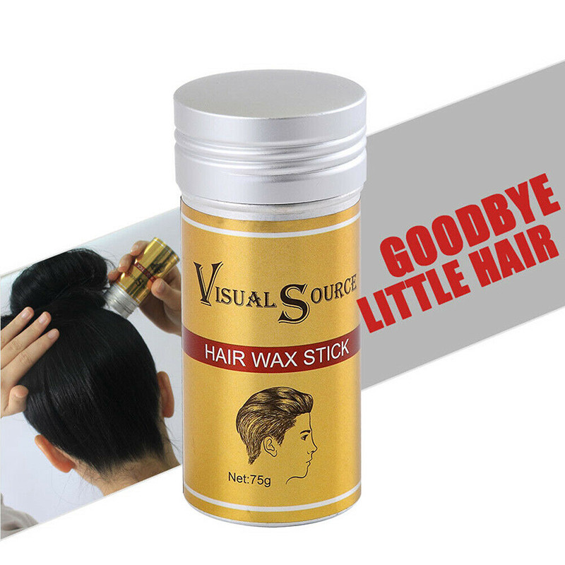 75g ผู้ชายผู้หญิง Travel Shaping ครีมขี้ผึ้งผม Stick Salon จัดแต่งทรงผมเครื่องมือ