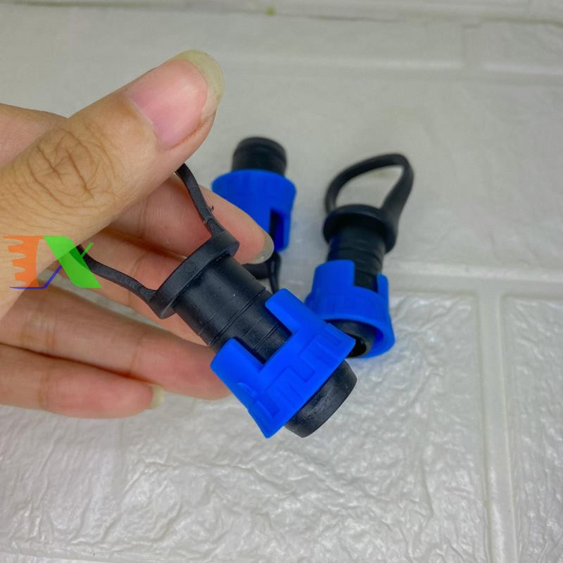 End Seal Combo สําหรับเทปน้ําหยด Φ16 BT-BT168, ซีลสําหรับท่อ PVC PE HDPE Φ16