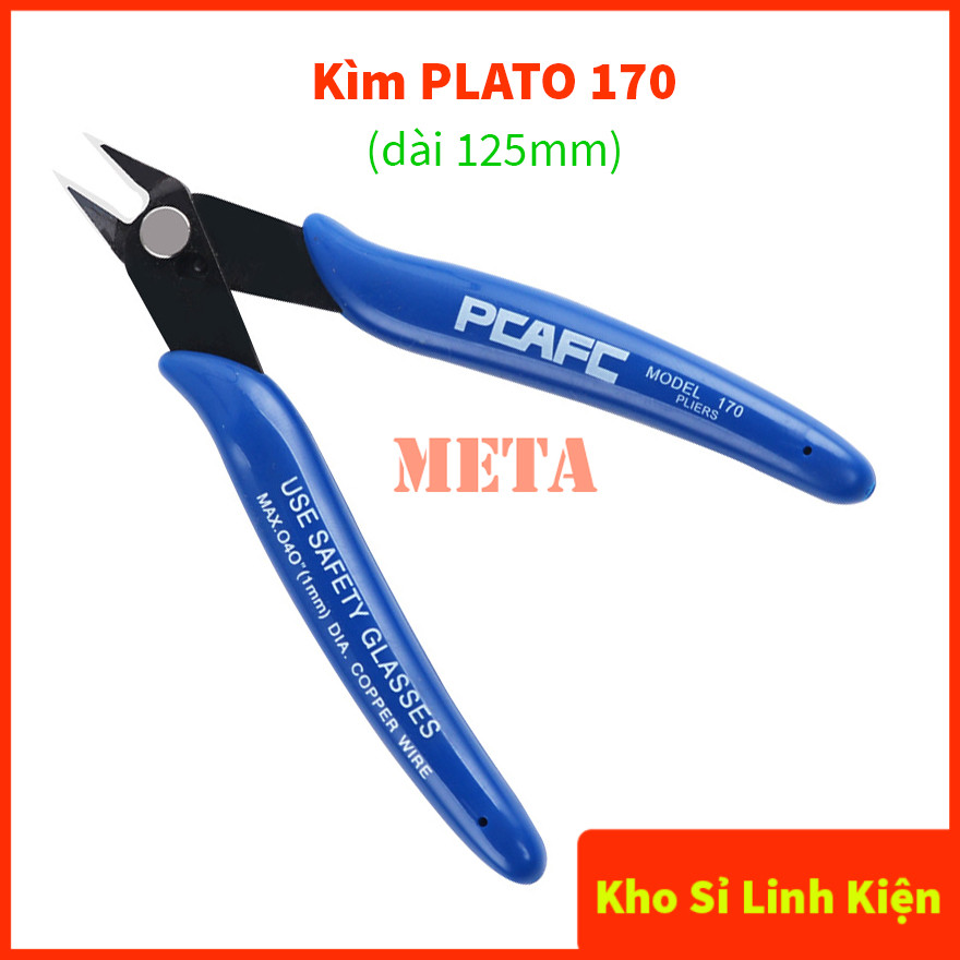 PLATO 170 คีมตัดพินส่วนประกอบ 125 มม. - คีม Sharp PLATO 170