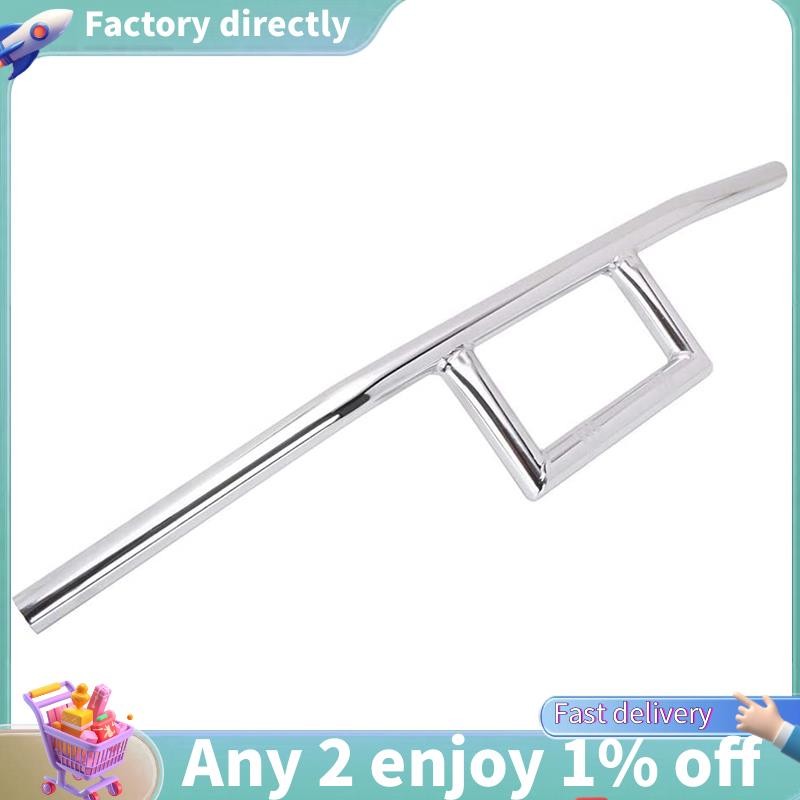 E7-รถจักรยานยนต์ 7/8 นิ้ว Handlebar Cafe Racer กล่องหน้าต่างโจมตีสไตล์ Handlebars 22 มม.สําหรับ Crui