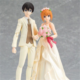 โมเดลตุ๊กตาฟิกเกอร์ อนิเมะ WF Limited figma Flower Son-in-law Groom Bride เหมาะกับงานแต่งงาน