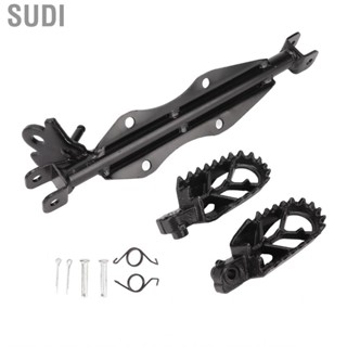 Sudi Motorcycle Foot Rest Pegs with Footpeg Mount Bracket Kit for CRF50 XR50 XRF70 CRF70 Pit Dirt  Trail Bike Motocross