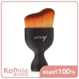 Ashley Pro Tailoring Curved Face Brush 1pcs แปรงลงรองพื้น.