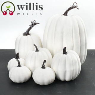 Willis โมเดลฟักทองจําลอง DIY สําหรับตกแต่งบ้าน 7 ชิ้น