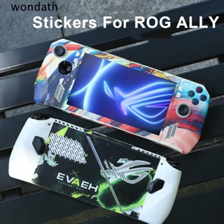 Wonda สติกเกอร์ฟิล์มไวนิล ป้องกันรอยนิ้วมือ สําหรับตกแต่งเกมแพด ASUS ROG Ally