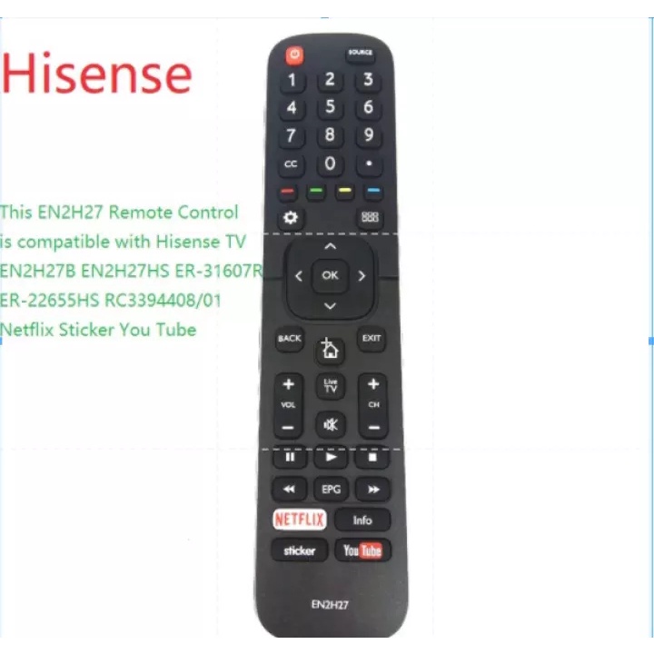 Haixin รีโมทคอนโทรลสากล This-963 คือ Haixin TV สนามละเอียด IR en2x27 wn-339w1en-226802A en-22680a en