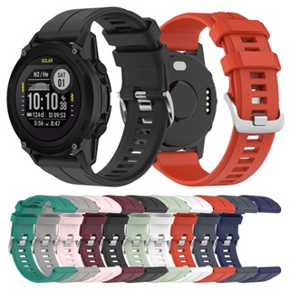 สายนาฬิกาข้อมือซิลิโคน สําหรับ Garmin Instinct 2 2S Forerunner 945 955 965 Descent G1 Smart Watch Band Fenix 5 Plus 6 Pro 7