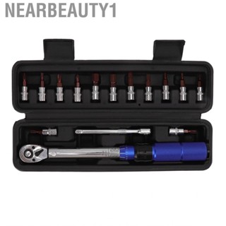 Nearbeauty1 Bike Wrench Set 1/4 Inch Drive 2 To 14 Nm Tool  Kit DS