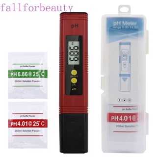 Fallforbeauty เครื่องวัดค่า PH ดิจิทัล พร้อมตัวกรอง PPM สําหรับสระว่ายน้ํา พิพิธภัณฑ์สัตว์น้ํา