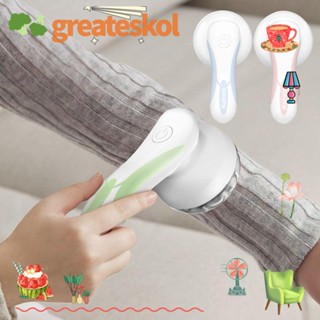 Greateskol เครื่องกําจัดขนไฟฟ้า ABS แบบพกพา ชาร์จ USB