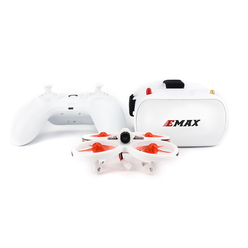 Emax EZ Pilot เครื่องบินแข่งรถ FPV ขนาดเล็ก 82 มม. 5.8 กรัม พร้อมแว่นตากล้อง เวอร์ชั่น RTF 2~3S สําห