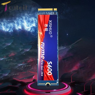 Tcuteit ฮาร์ดดิสก์ไดรฟ์ 256GB 512GB 1TB NVME 3.0 PCI-E ความเร็วสูง สําหรับแล็ปท็อป เดสก์ท็อป