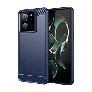 เคสโทรศัพท์ TPU นิ่ม คาร์บอนไฟเบอร์ ป้องกันรอยขีดข่วน สําหรับ Xiaomi Redmi K60 Ultra