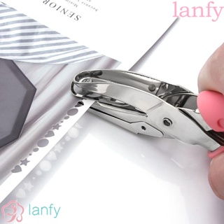 Lanfy อุปกรณ์เจาะรูกระดาษ โลหะ แบบพกพา 1.5 มม. 3 มม. 5.5 มม. 5 มม. 6 มม. DIY