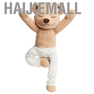 Haijiemall Stuffed Bear Toy Various Action Cartoon Interesting   Doll for Child Adults Yoga Learning