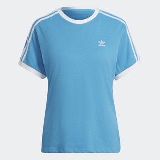 adidas ไลฟ์สไตล์ เสื้อยืด Adicolor Classics Traceable ผู้หญิง สีน้ำเงิน HC1963