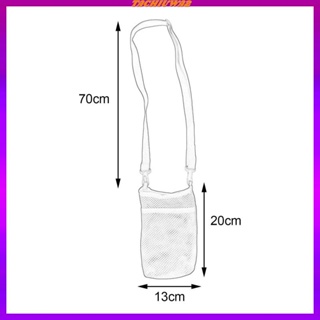 [Tachiuwa2] กระเป๋าใส่ขวดน้ํา น้ําหนักเบา สําหรับวิ่ง เล่นกีฬา เดินป่า