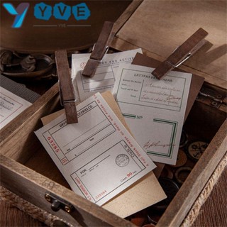 Yve กระดาษโน้ต ลายดอกไม้ สีพื้น DIY สําหรับตกแต่ง 50 แผ่น ต่อชุด