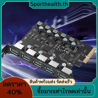 การ์ดแปลง PCI-e เป็น Usb 3.2 Gen 5 4 20Gbps PCI-e รองรับ Mac Windows Linux