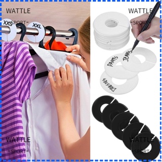 Wattle ห่วงแบ่งขนาดเสื้อผ้า ทรงกลม แฮนด์เมด DIY 5 10 ชิ้น