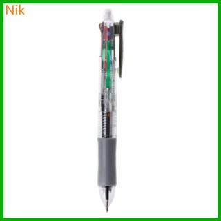 5 in 1 ปากกาลูกลื่น หลากสี พร้อมหมึกสีดํา น้ําเงิน เขียว แดง 0 7 มม.