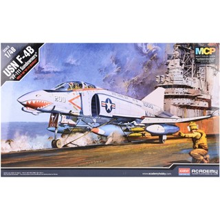 เครื่องบินรบ 1/48 US F-4B Ghost VF-111 Squadron 12232