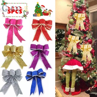 ⭐NEW ⭐Charming 25cm Bow Decoration Set 5 PCS Perfect for Hotels Offices and Mansions