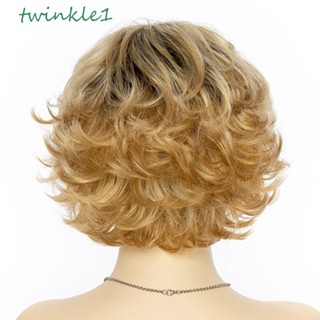 Twinkle1 วิกผมสังเคราะห์ สีบลอนด์ สําหรับผู้หญิง