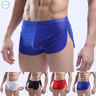 GORGEOUS~Mens Briefs Sexy Shorts Side Split Stretchy Trunks Trunks Brief Bikini