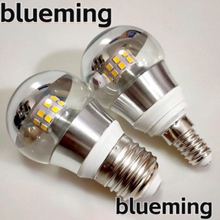 Blueming2 หลอดไฟ LED 5W 7W 9W ชุบไฟฟ้า E27 E14 2023 สีขาว สําหรับตกแต่งบ้าน