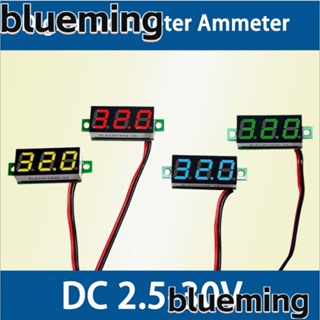 Blueming2 เครื่องตรวจจับแรงดันไฟฟ้า โวลต์มิเตอร์ 2 สาย จอแสดงผล LED ขนาดเล็ก 1 ชิ้น