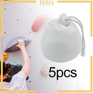 [Perfk] ถุงเท้าชอล์กบอล สําหรับฝึกปีนเขา ยกน้ําหนัก 5 ชิ้น