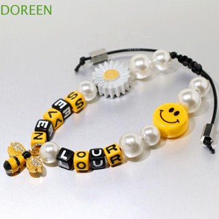 Doreen สร้อยข้อมือ ผู้ชาย บุคลิกไม่ซ้ําใคร ผู้หญิง มุก แฟชั่น การออกแบบ สตรีทสวมใส่ เครื่องประดับ สไตล์เกาหลี