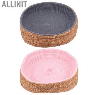 Allinit Pet Round  Rope Rattan Bed  Rest Sleep Supplies HOT