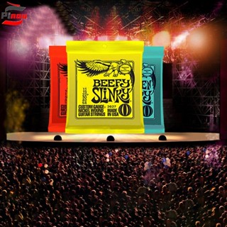 ERNIE BALL Pinou สายกีตาร์ไฟฟ้า นิกเกิล บาลานซ์บอล แบบใส 2220 2221 2222 2223 2225