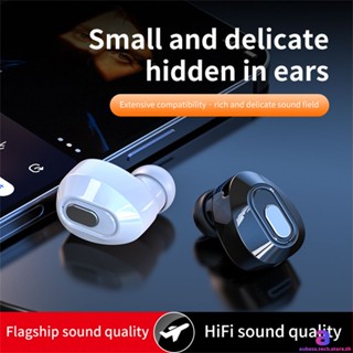 ใหม่ T13 หูฟังบลูทูธหูเดี่ยวไร้สายบลูทูธ 5.2 หูฟัง Super Endurance Denoise HiFi Mini AUBESSTECHSTORE