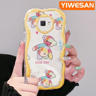 เคสโทรศัพท์มือถือแบบนิ่ม ใส กันกระแทก ลายหมี Nice Day สําหรับ Samsung J7 Prime J7 Prime 2 J2 Prime