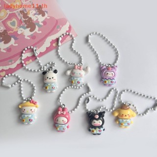 Onelady พวงกุญแจ จี้ห้อยโทรศัพท์มือถือ ลายการ์ตูน Mymelody Pachacco Cinnamoroll น่ารัก