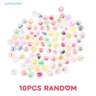 【tuilieyfish】ของเล่นแคปซูลไข่ รูปสัตว์น้อยตลก ขนาดเล็ก 32 มม. สําหรับเด็ก 10 ชิ้น【IH】