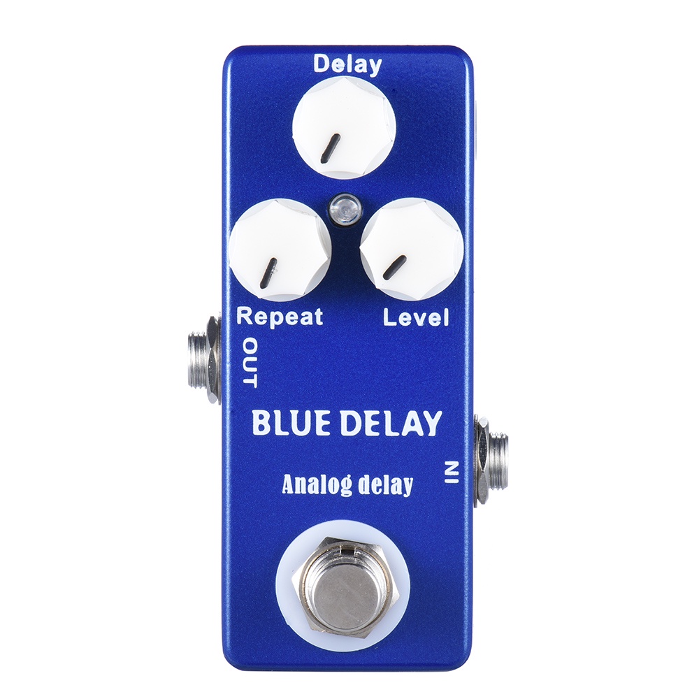 MOSKY Deep Blue Delay Mini Guitar Effect Pedal True Bypass Mini Single Guitar Effect Pedal True Bypa