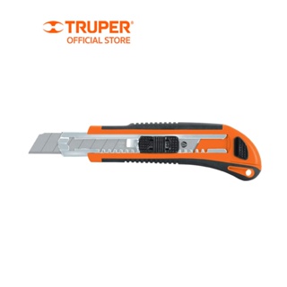 TRUPER 16977 มีดคัตเตอร์อเนกประสงค์ 6 นิ้ว ด้ามยาง (CUT-6X)